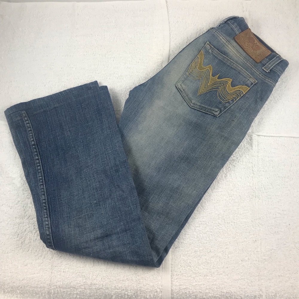 31 (10) Divided Red bootcut jeans